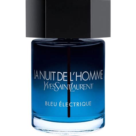 yves saint laurent la nuit de l'homme bleu électrique